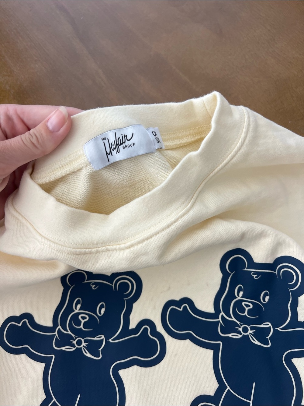 The Mayfair Group Crewneck - just be f*cking kind - Picture 4 of 7